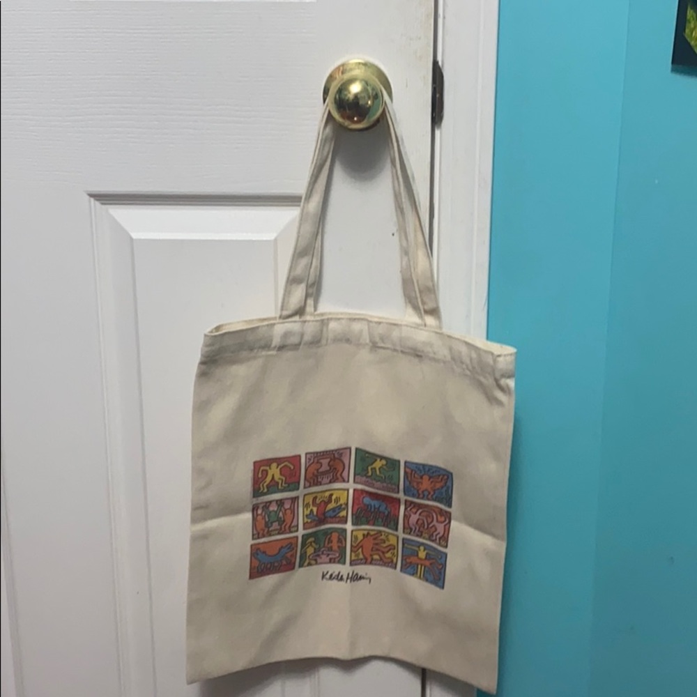 Small Keith Haring Tote Bag